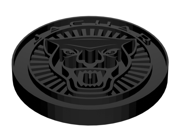 Jaguar logo black decoration