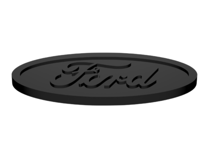 Ford logo black