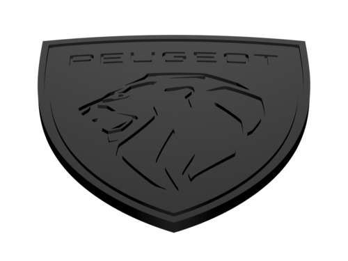 Peugot logo black