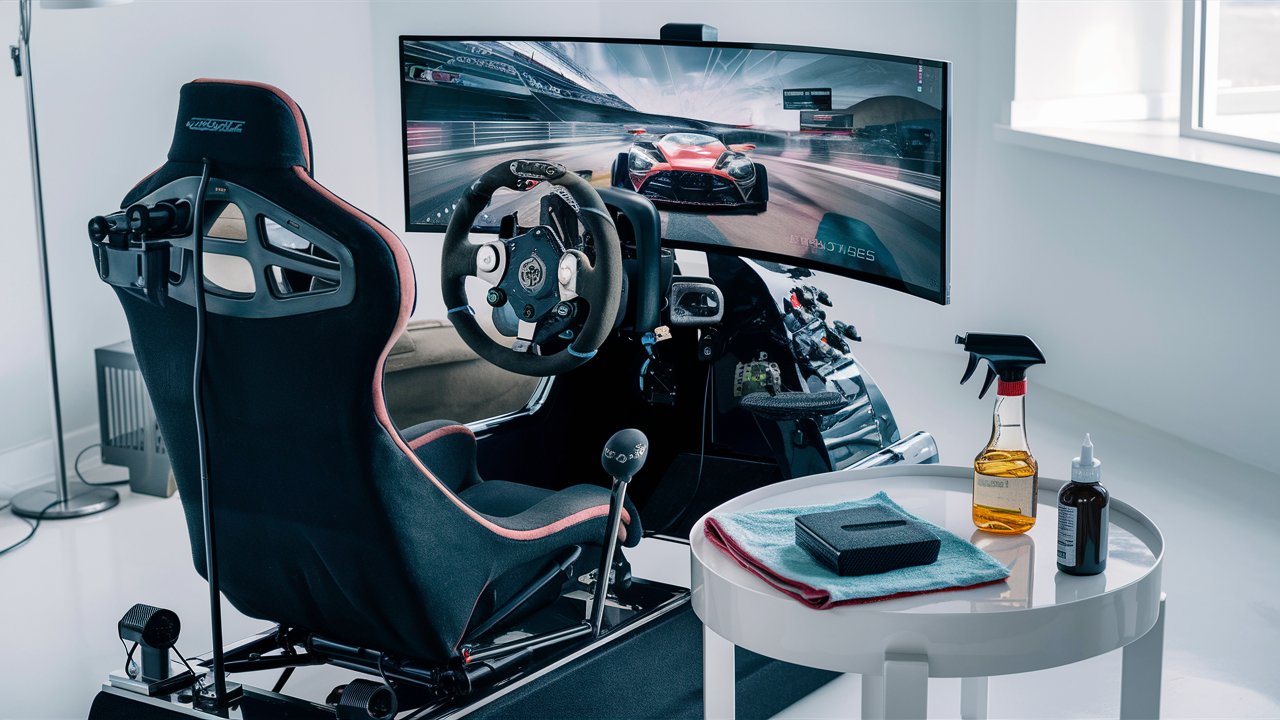 How to maintain and care for your sim racing equipment